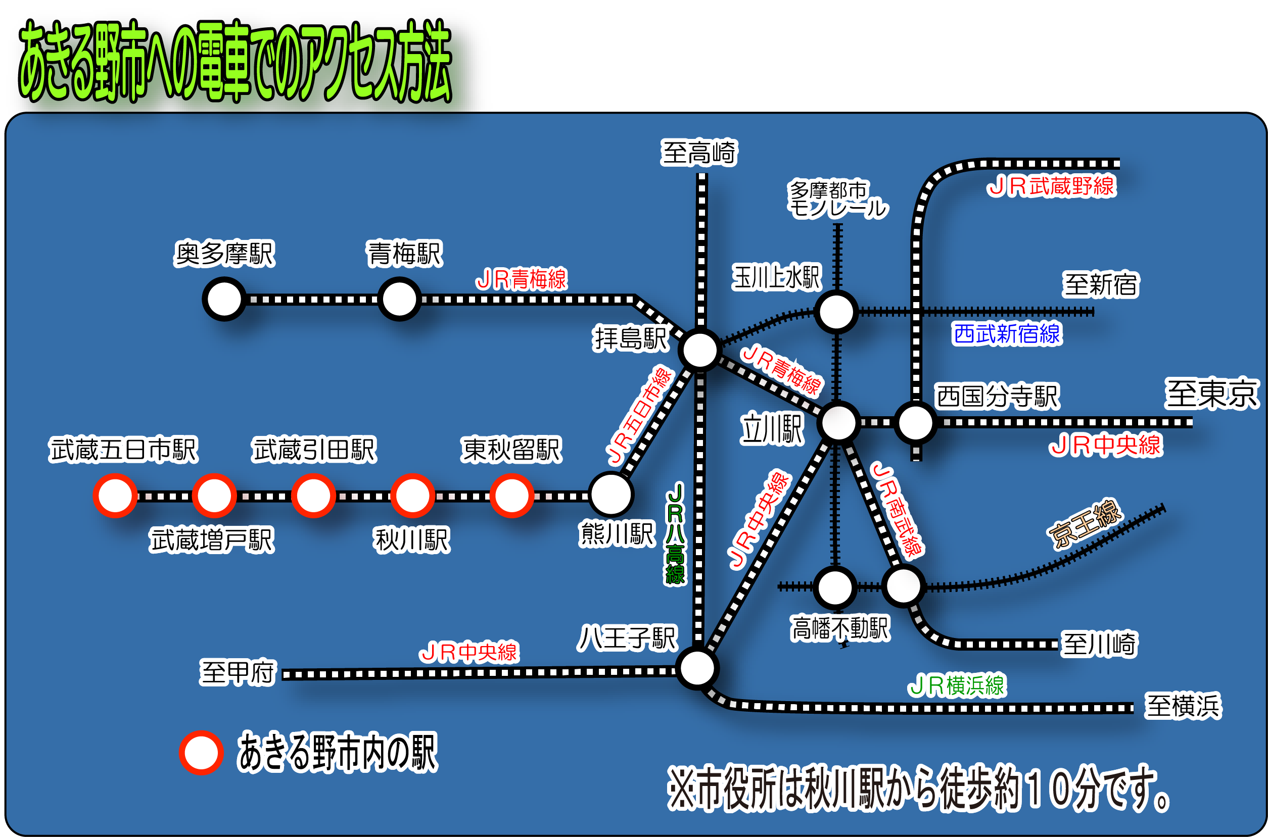 高 線 路線 図 八