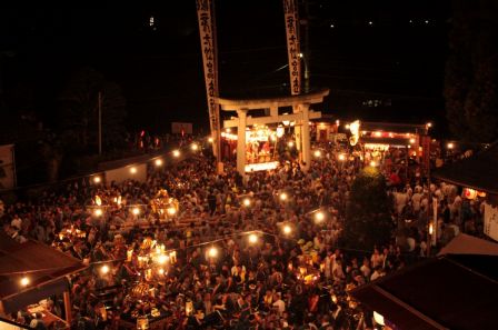 86.正一位岩走神社祭礼