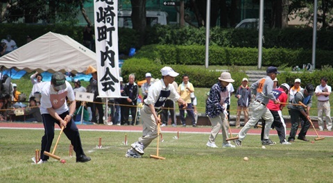 ゲートボールリレー