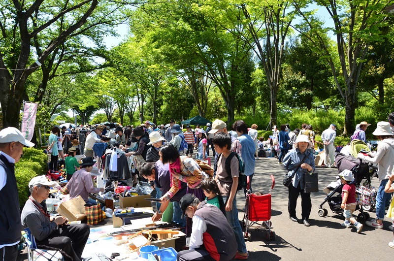 リサイクルフェア会場の様子