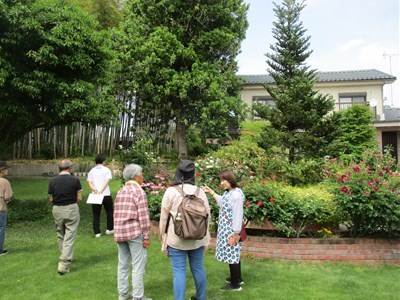 令和7年度オープンガーデンめぐりの様子2
