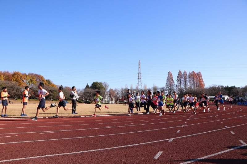 小学生の部　スタート直後