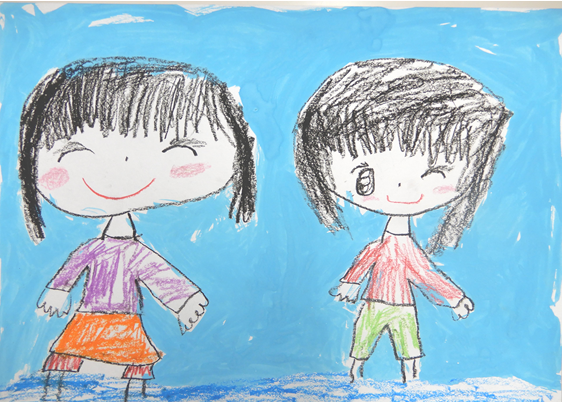 家庭の日　絵画　優秀賞