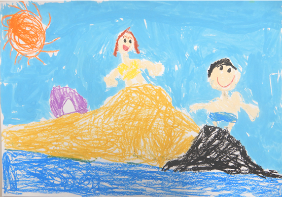 家庭の日　絵画　優秀賞