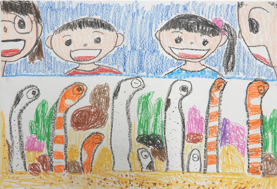 家庭の日　絵画　優秀賞2