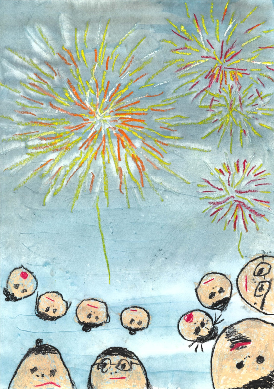 家庭の日　絵画　最優秀賞