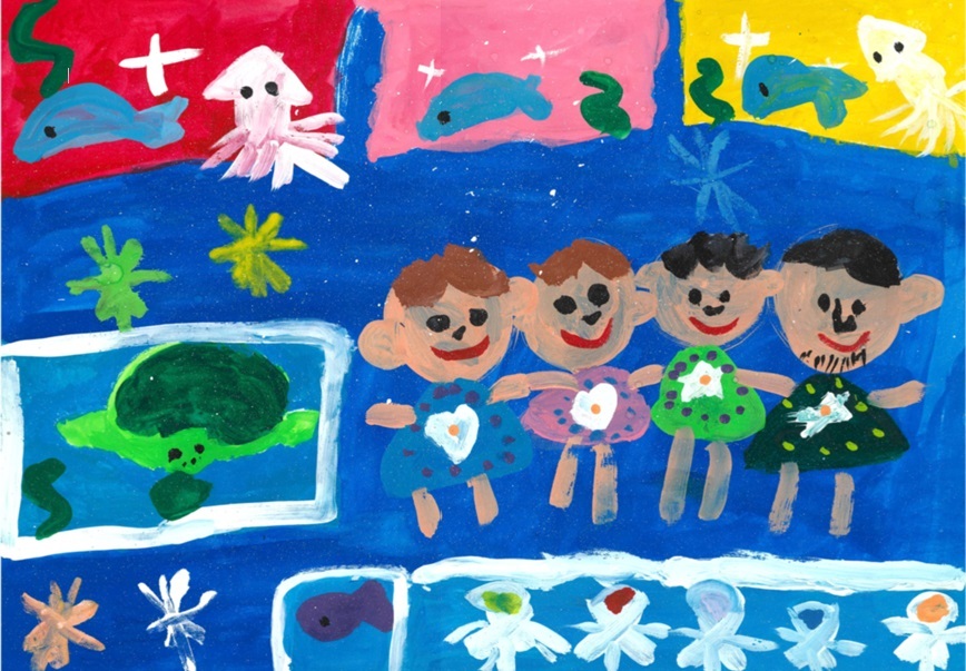 家庭の日　絵画　優秀賞