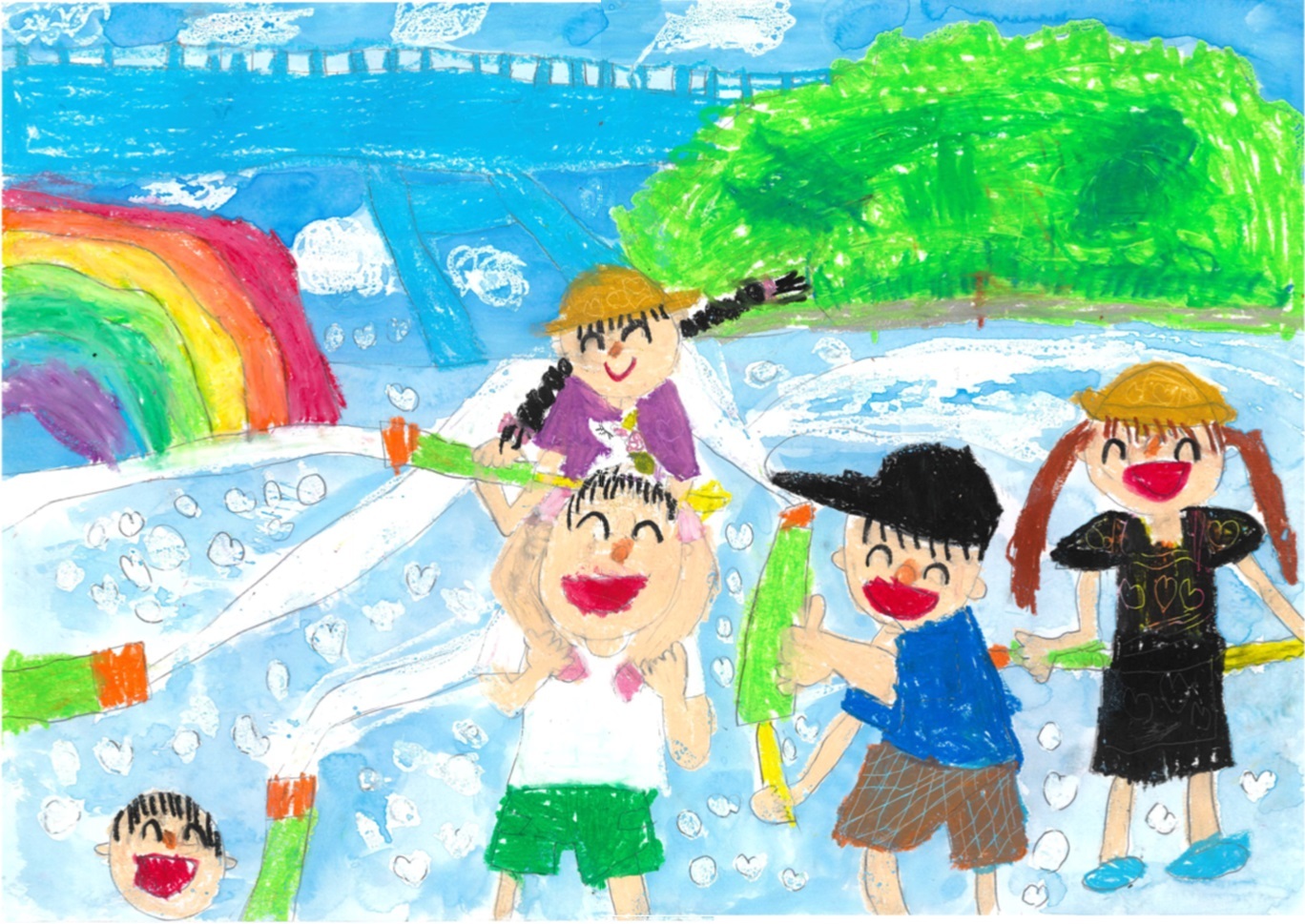 家庭の日　絵画　優秀賞